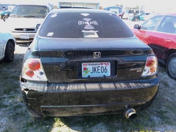 sitting in impound after it was stolen from my place