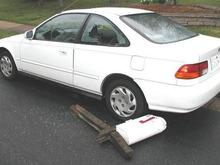 broken car