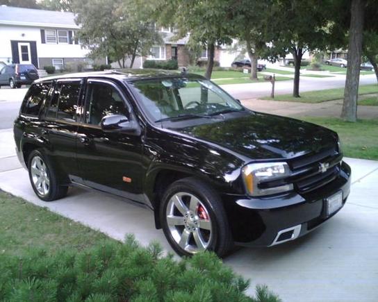 06 Trailblazer SS 400HP 6.0L LS2, AWD, factory muffler and resonator delete, Magnaflow muffler, trans cooler.   

My baby