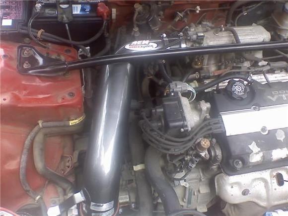 My car intake. The Aem v2.