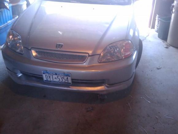 Current front end.