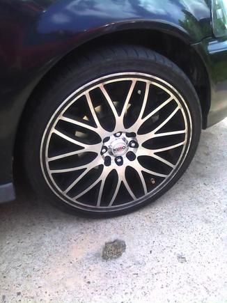 my 18&quot; wheels! Cant wait for my 16&quot; these are too bigg!