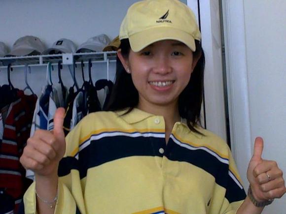Me wearing my boyfriends clothes... lol