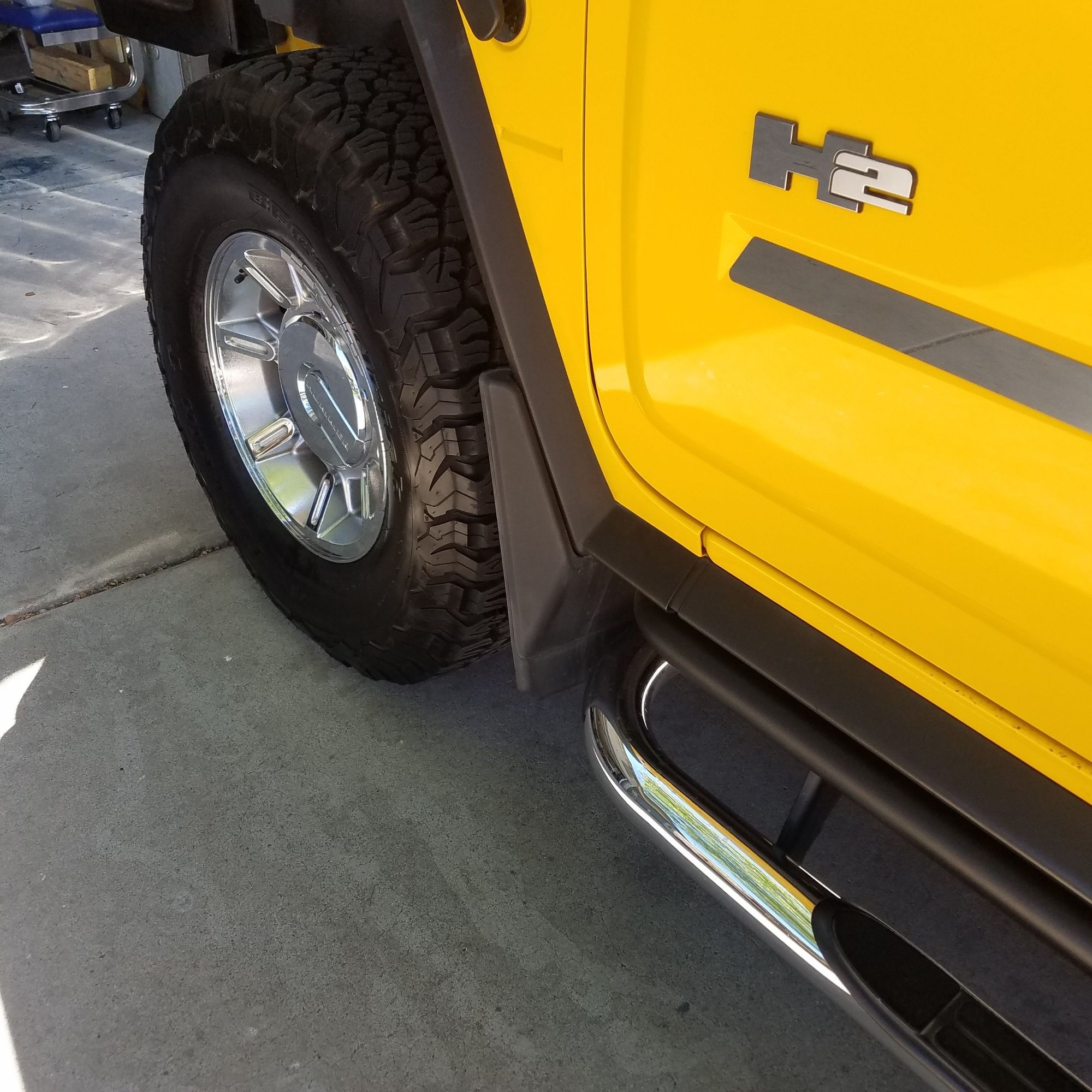 hummer h2 mud flaps