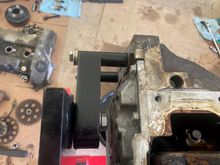 See how these are not attached to the oil pan?  This will work!  