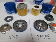48E filter media is completely different.  Both in Blue cans