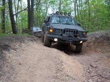 Now for the blue trail