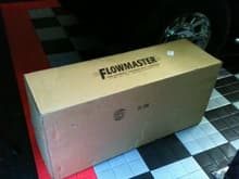 Flowmaster exhaust ready for install