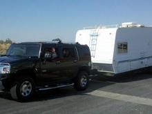 Heading to the dunes
