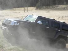 Playing in a gravel pit