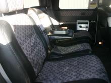 H2 Rear Seat Custom Louis Vuitton Interior