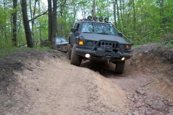 Now for the blue trail