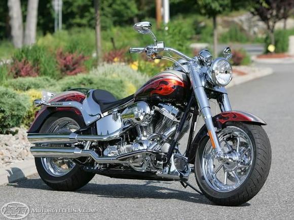 My 2006 Screaming Eagle Fatboy.  See my profile for additional info.