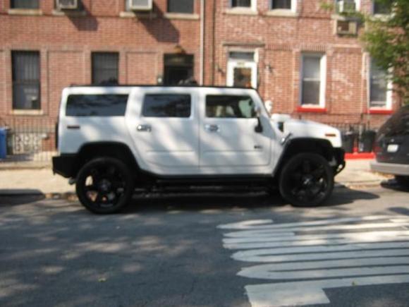 my hummer sitting on 24 ion