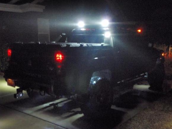 Underbody/rear/side lighting