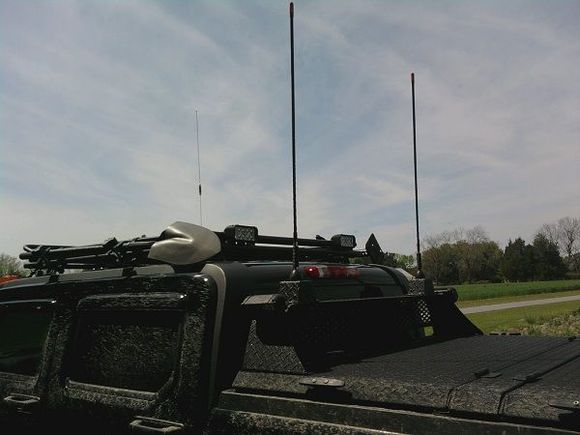 Duel Firestick CB Antennas