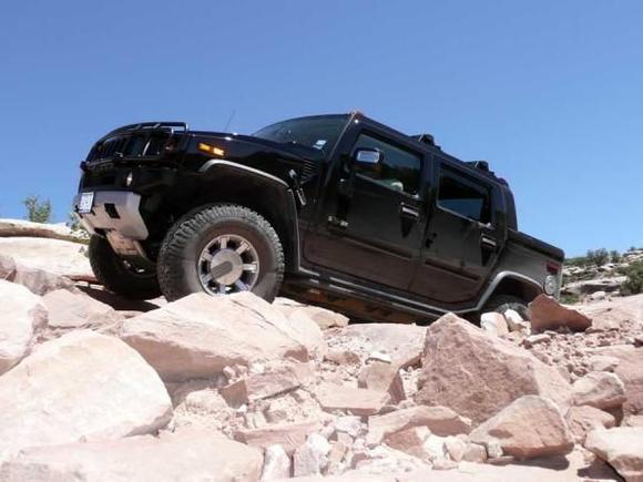 Behind the Rocks
