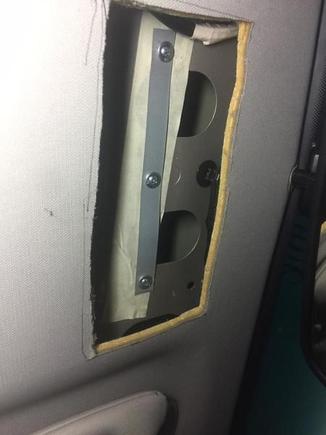 Put up some flat metal.