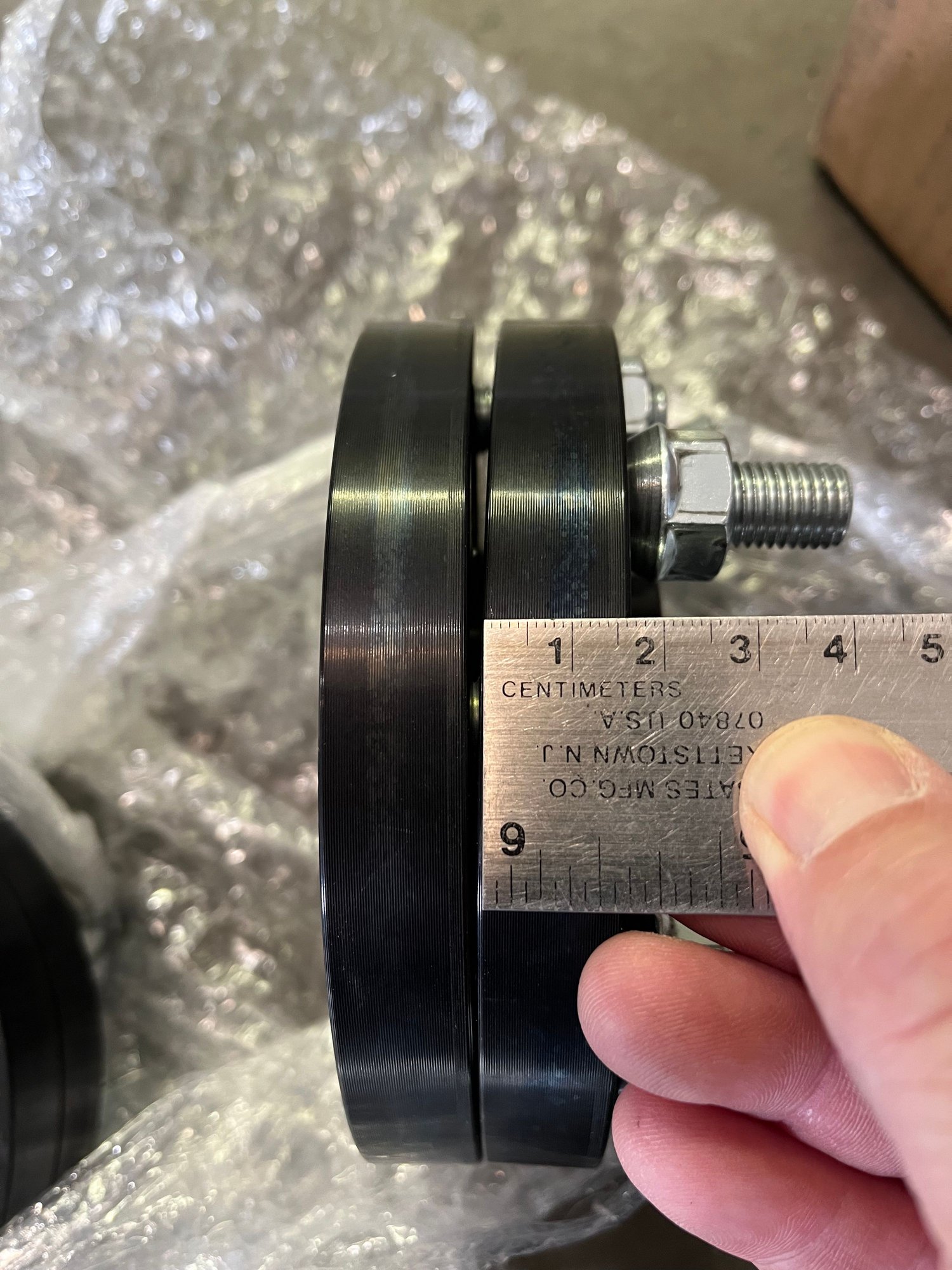 Wheels and Tires/Axles - Set of 4 - 17mm Spacers/Adapters - Used - 2014 to 2024 Jaguar F-Type - Missoula, MT 59804, United States