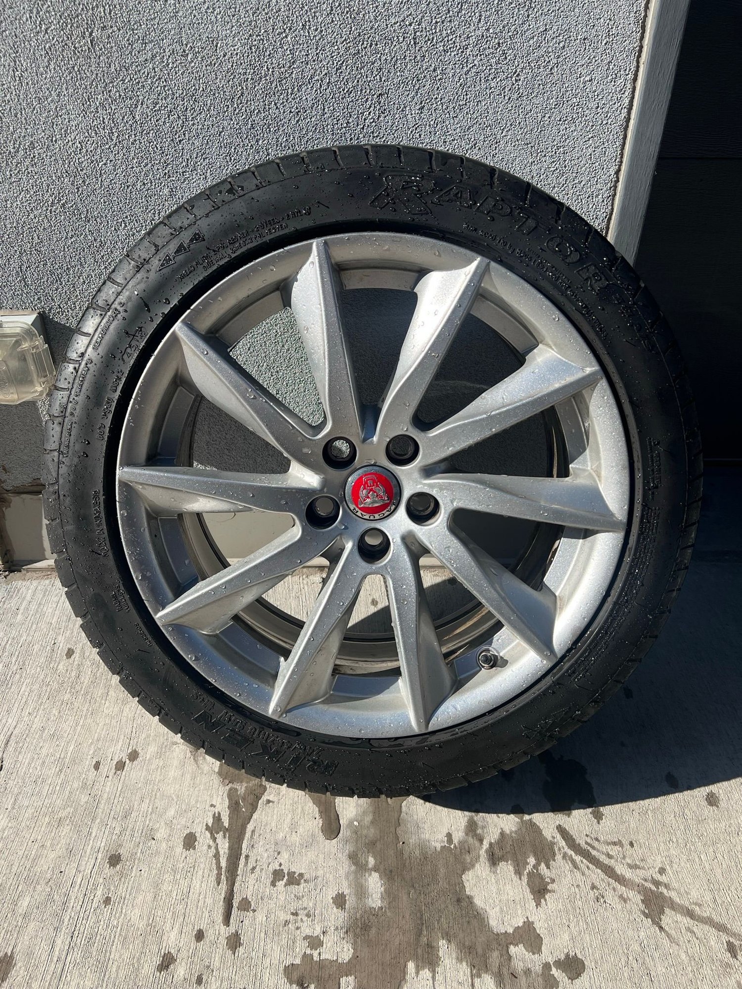 Wheels and Tires/Axles - 18 Inch Factory F-Type Wheels and Tires - Used - All Years Jaguar F-Type - Denver, CO 80204, United States