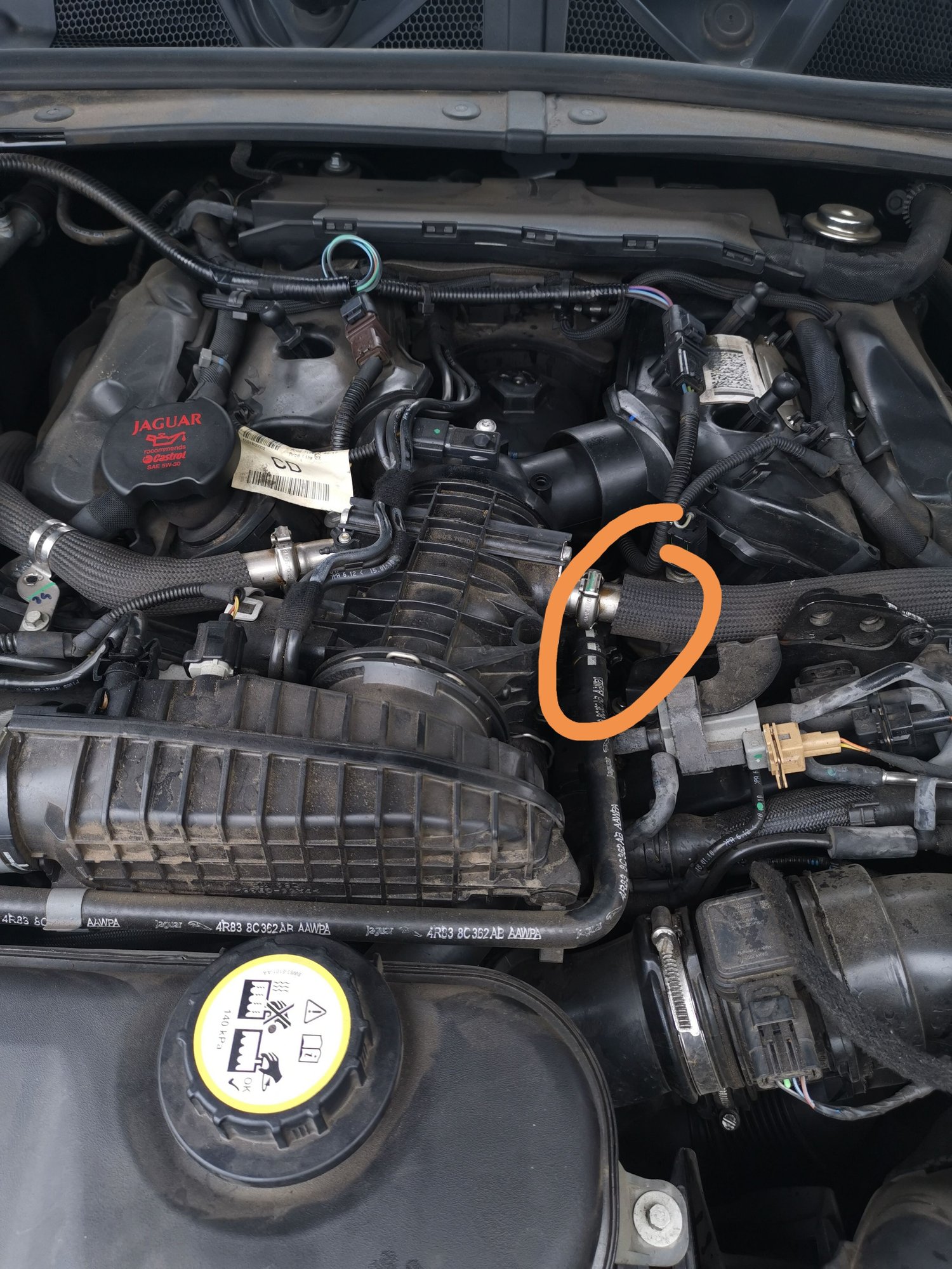 Broken Coolant part XF 2010 3.0TTD Jaguar Forums Jaguar Enthusiasts