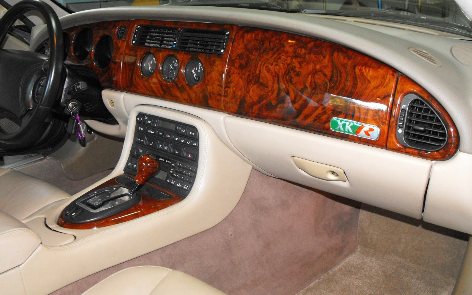 2001 Jaguar XKR - 2001 Jaguar XKR Coupe BRG / Tan - Used - VIN SAJDA41B71PA17560 - 116,000 Miles - 8 cyl - 2WD - Automatic - Coupe - Other - Oviedo, FL 32766, United States