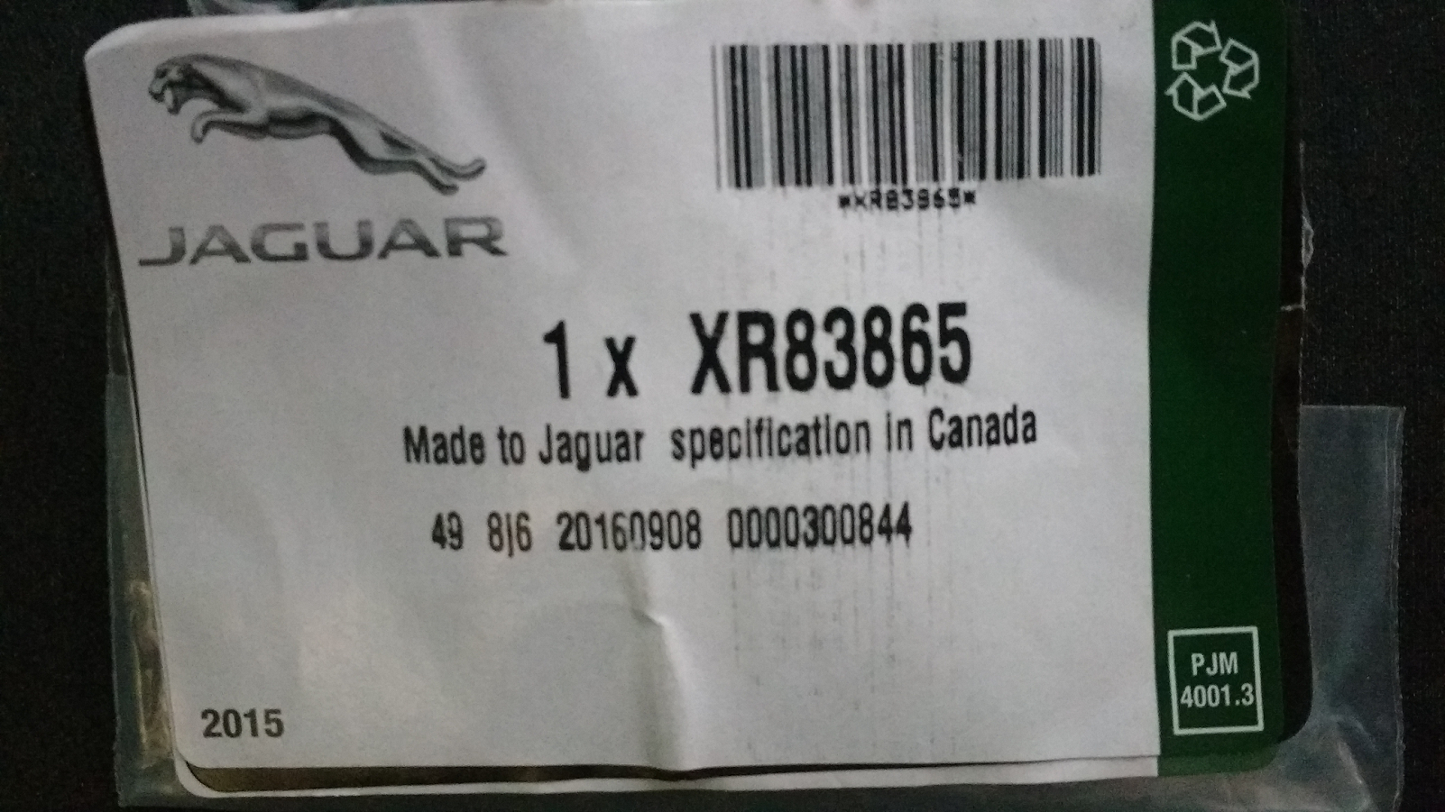 Lights - New Genuine Jaguar Bulb & Holder XR83865 - New - New Bern, NC 28562, United States