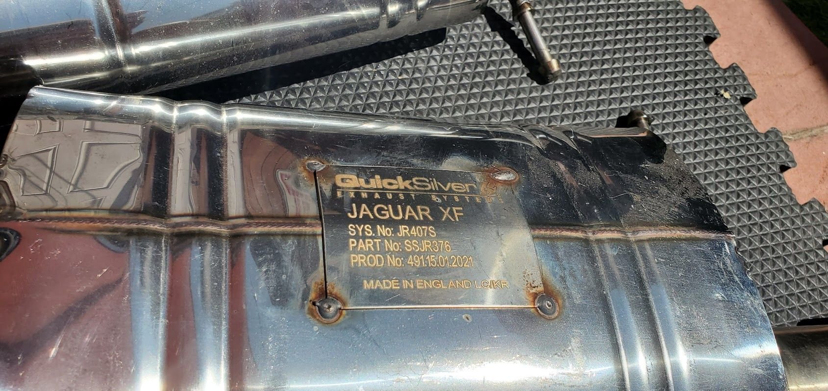 Engine - Exhaust - QuickSilver Exhaust for Supercharged V6 XF S - Used - 2015 to 2022 Jaguar XF - Denver, CO 80206, United States