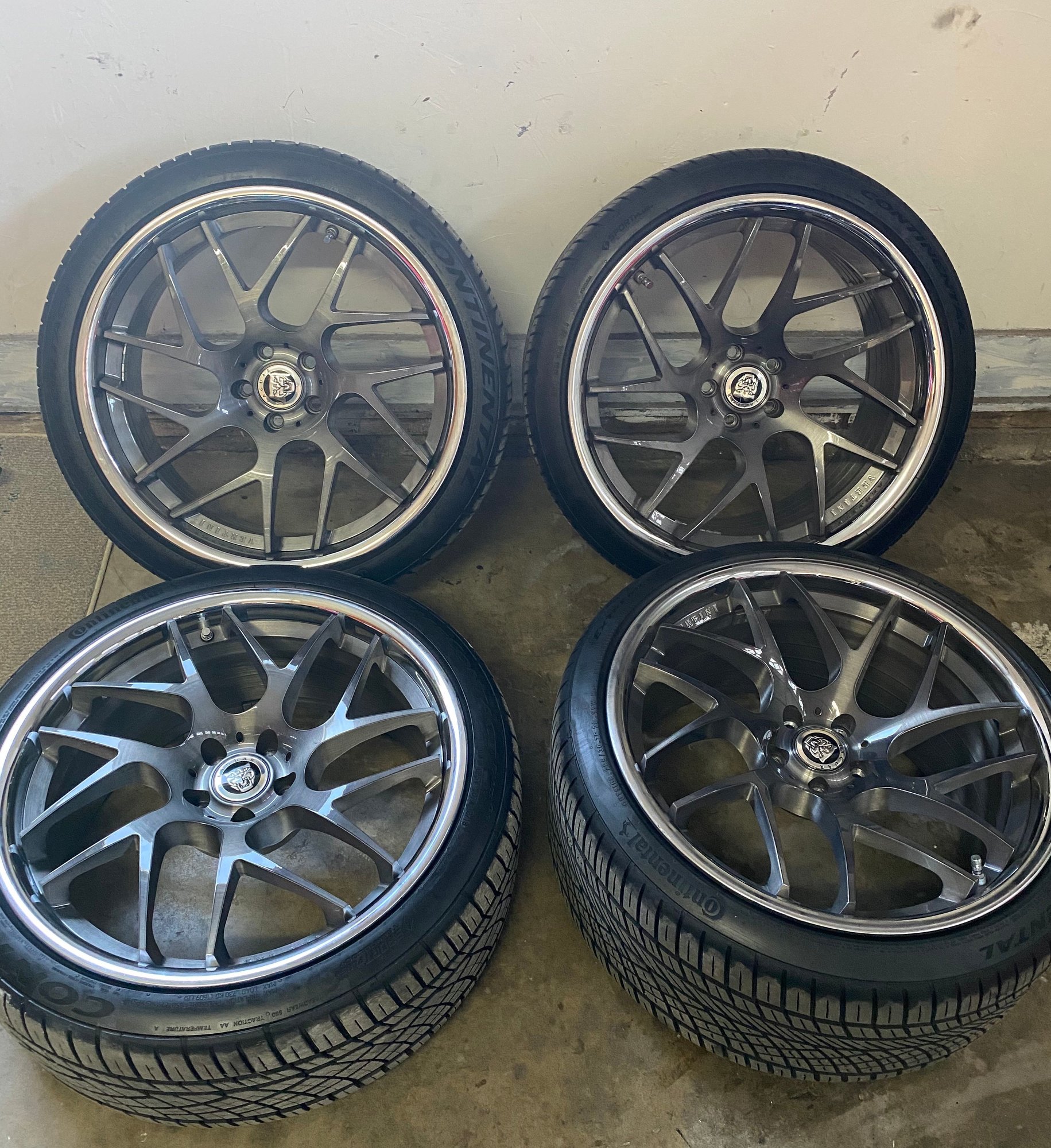 Wheels and Tires/Axles - 20" vertini rf1.4 forged titanium concave wheels rims fits jaguar xfr - Used - 2009 to 2011 Jaguar XFR - Torrance, CA 90504, United States