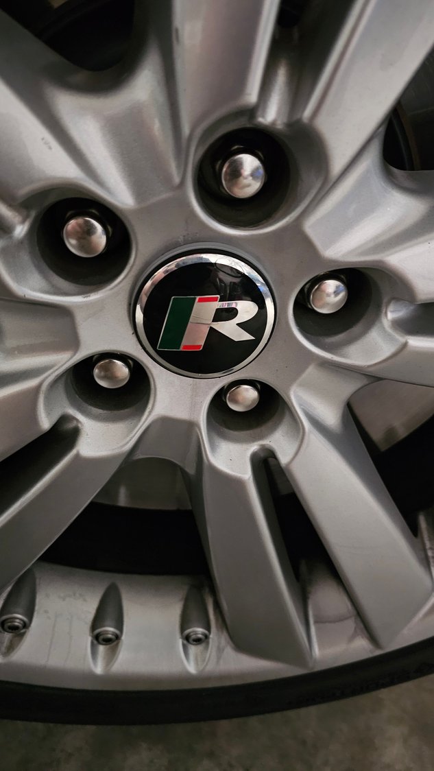 Wheel caps with 3D printed adapters