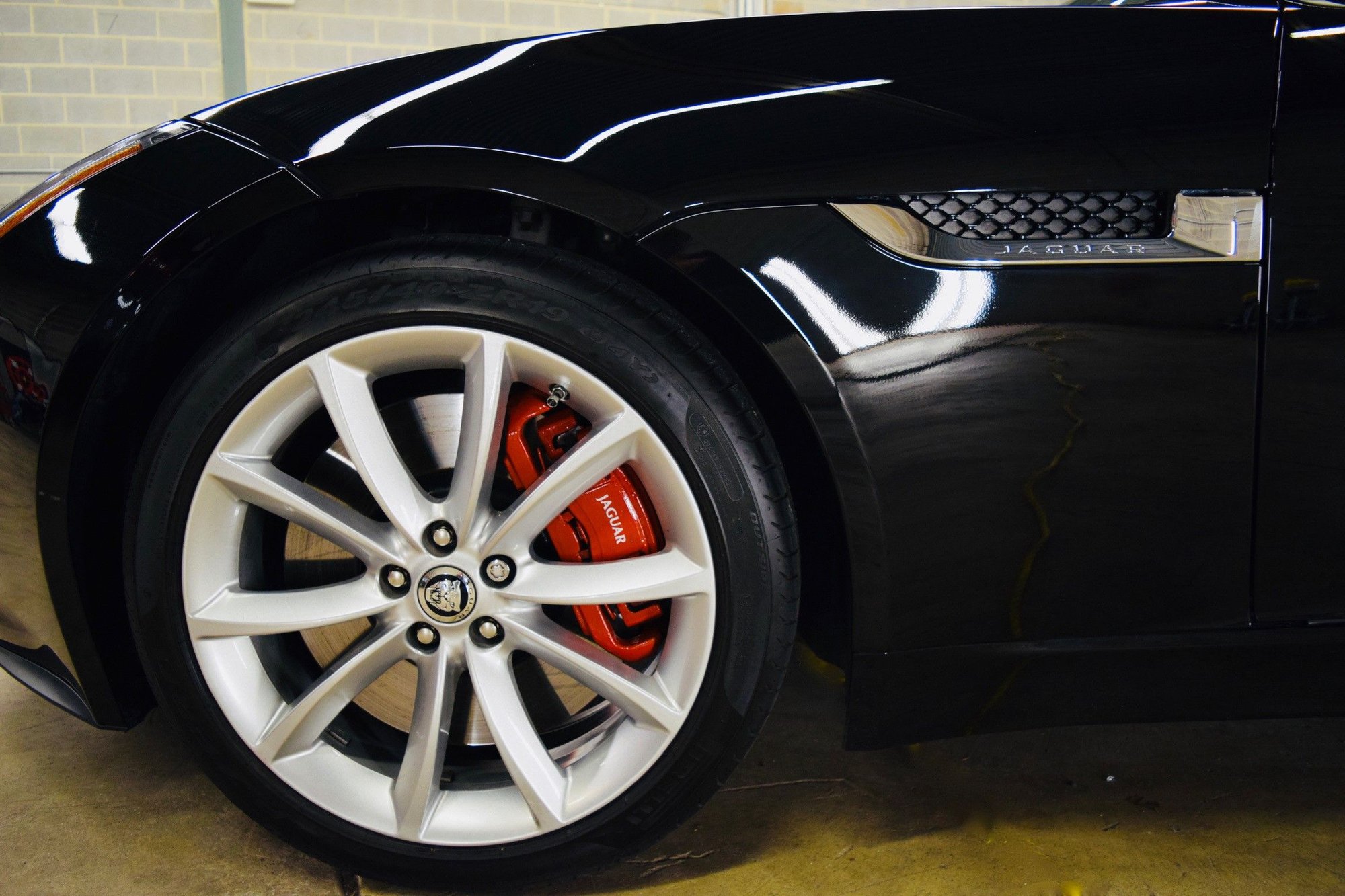 Wheels and Tires/Axles - F-Type 19" Propellers Silver w/PZeros @ 14k wear w/TPMS and Center Caps: Make Offer - Used - 2014 to 2020 Jaguar F-Type - Jamison, PA 18929, United States