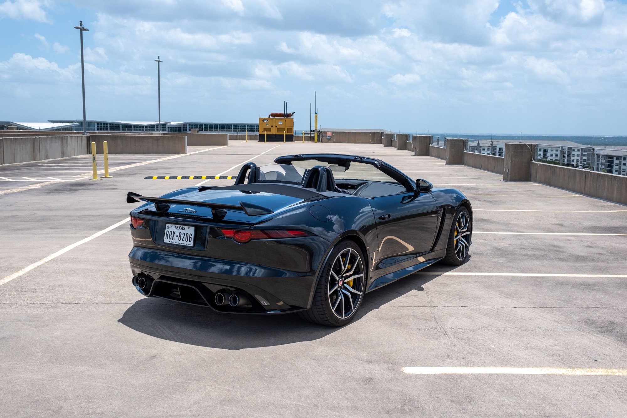 2020 Jaguar F-Type - 2020 F Type SVR Convertible Black exterior, Black interior, CCB, Carbon Fiber Package - Used - VIN SAJDZ5FE5LCK63399 - 12,500 Miles - 8 cyl - AWD - Automatic - Convertible - Black - Austin, TX 78735, United States