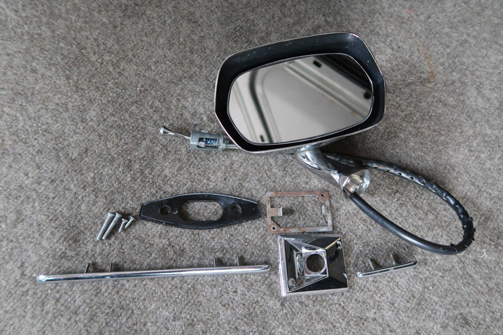 Exterior Body Parts - Jaguar Door Mirror, LH BD40822. Condition is Used. - Used - 1963 to 1974 Jaguar XKE - Eugene, OR 97401, United States