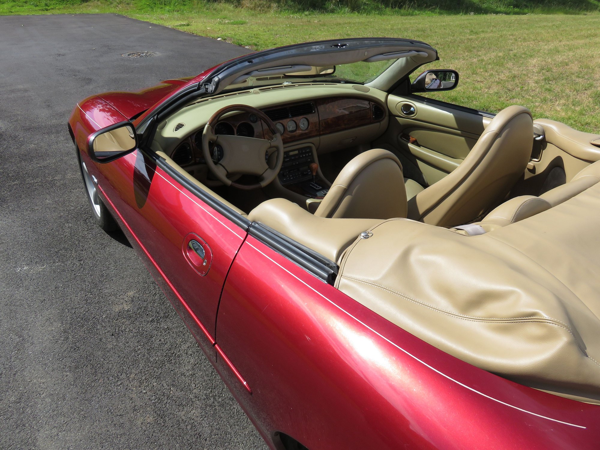 1997 Jaguar XK8 - 1997 Jaguar XK8 Convertible- 53,940 Miles - Used - VIN SAJGX2740VC012770 - 8 cyl - 2WD - Automatic - Convertible - Red - Ellicott City, MD 21042, United States