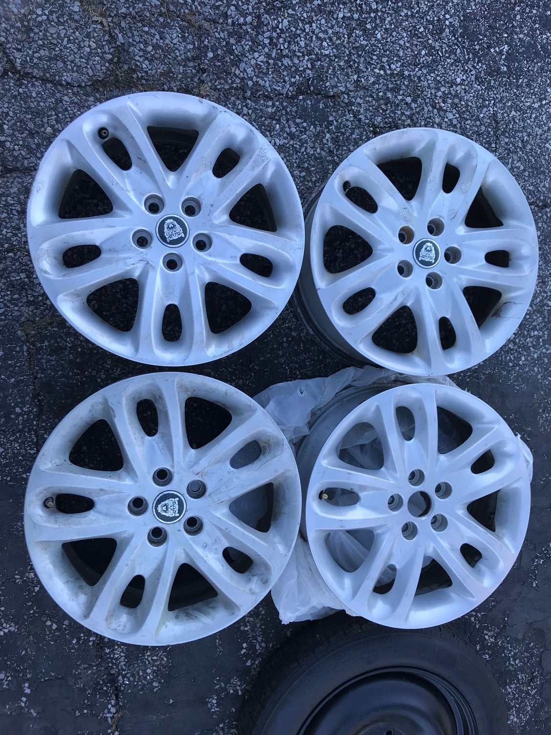 Wheels and Tires/Axles - 4 Aguila Rims and Factory Spare - Used - 2002 to 2008 Jaguar X-Type - Suffolk County, NY 11730, United States