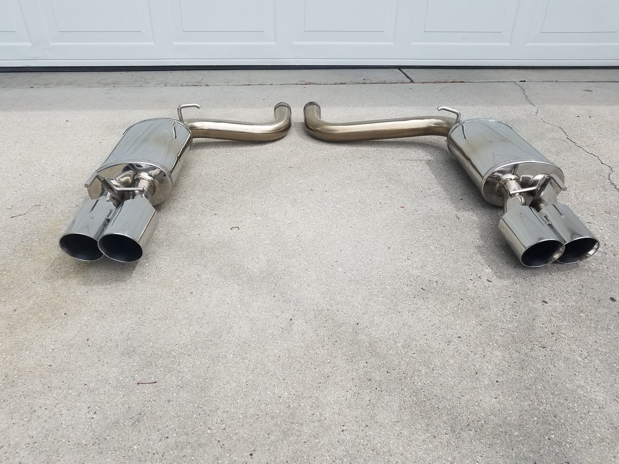 Engine - Exhaust - XF Stainless Steel Exhaust System - Used - 2010 to 2015 Jaguar XF - Sandy, UT 84092, United States