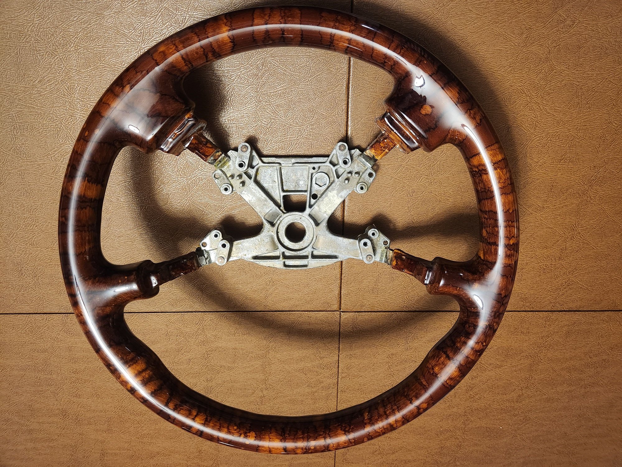 Interior/Upholstery - USED Myrtle Limited Walnut Steering Wheel X100, XKR, XK8 - Used - 0  All Models - Marion, IA 52302, United States