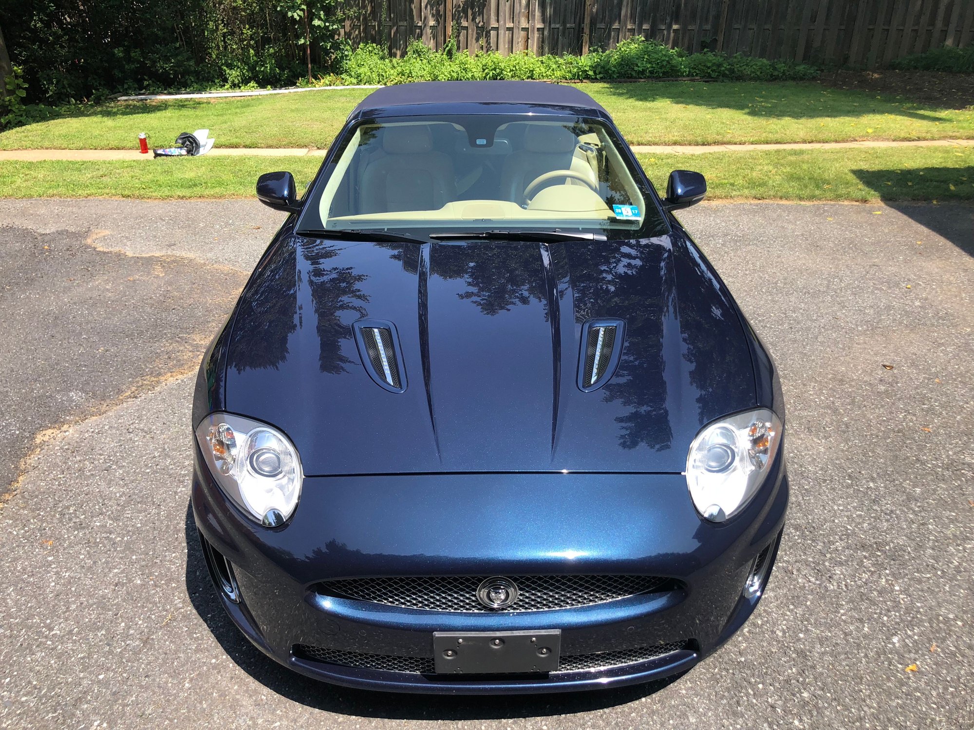 2010 Jaguar XKR - 2010 XKR Vert Blue/Tan. Baby on the way so it's gotta move! - Used - VIN SAJWA4EC2AMB38641 - 46,000 Miles - 8 cyl - 2WD - Automatic - Convertible - Blue - Bethlehem, PA 18018, United States