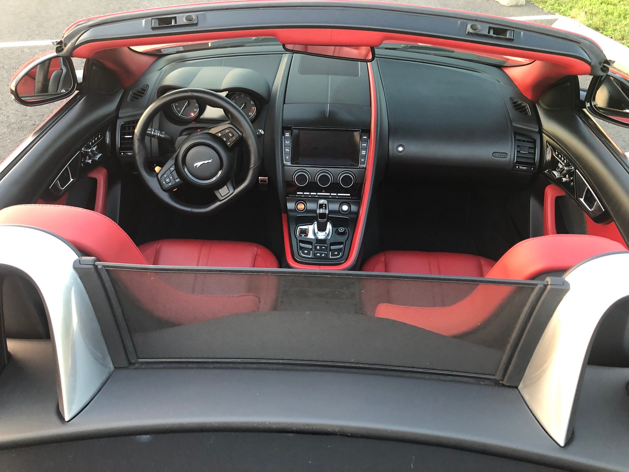 2014 Jaguar F-Type - 2014 V6 S F Type - Used - VIN SAJWA6FC7EBK01108 - 53,800 Miles - 6 cyl - 2WD - Automatic - Convertible - Red - Ashburn, VA 20148, United States