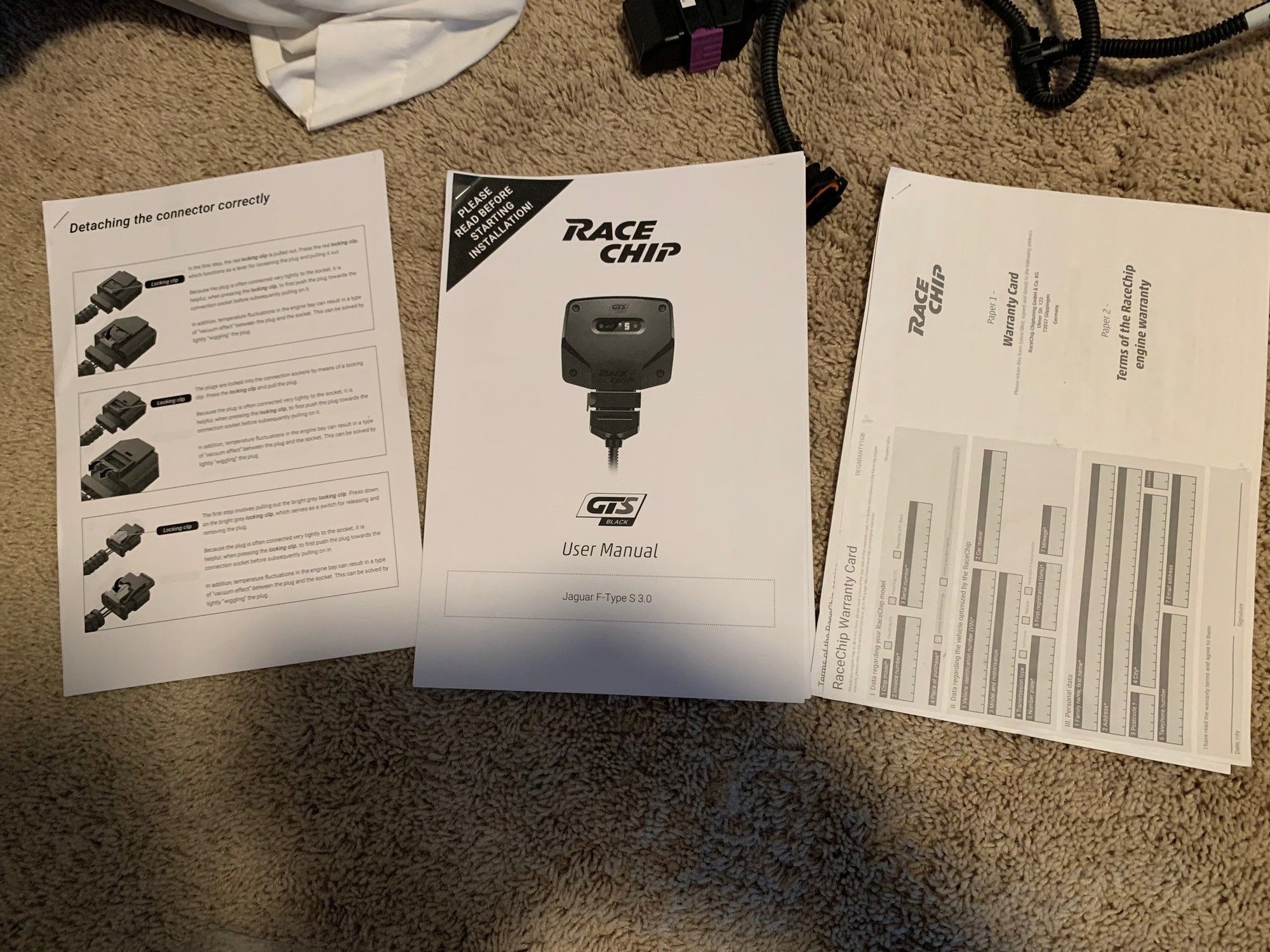 Engine - Power Adders - RaceChip GTS Black for V6S - Used - 2014 to 2020 Jaguar F-Type - Cumberland, ME 04021, United States