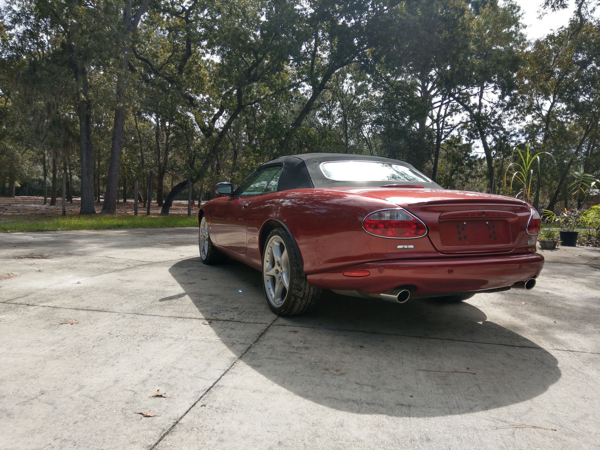 2004 Jaguar XKR - 2004 XKR Portfolio edition - Used - VIN SAJDA42B443A38568 - 47,000 Miles - 8 cyl - 2WD - Automatic - Convertible - Red - Hudson, FL 34669, United States
