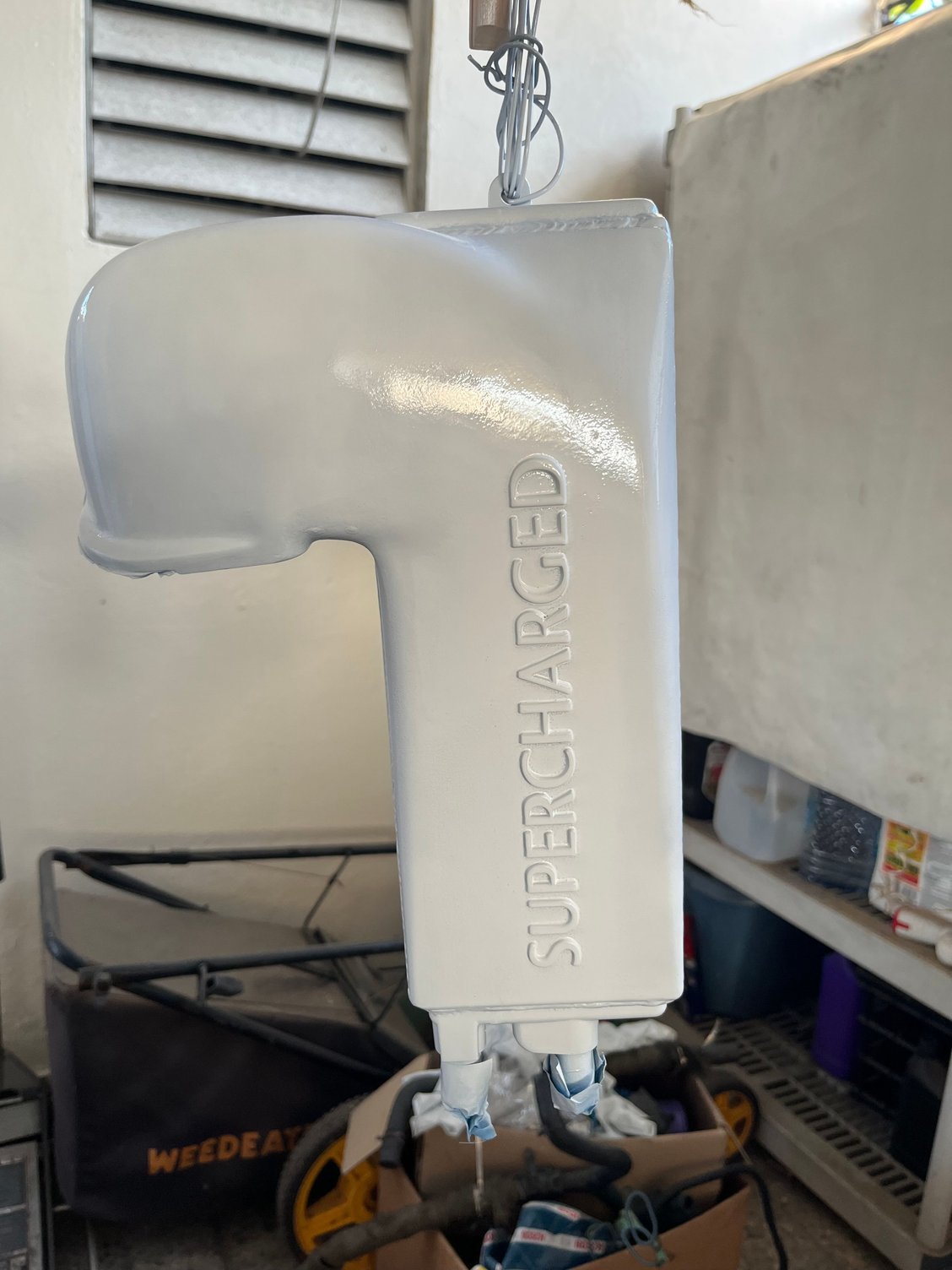 White paint layer