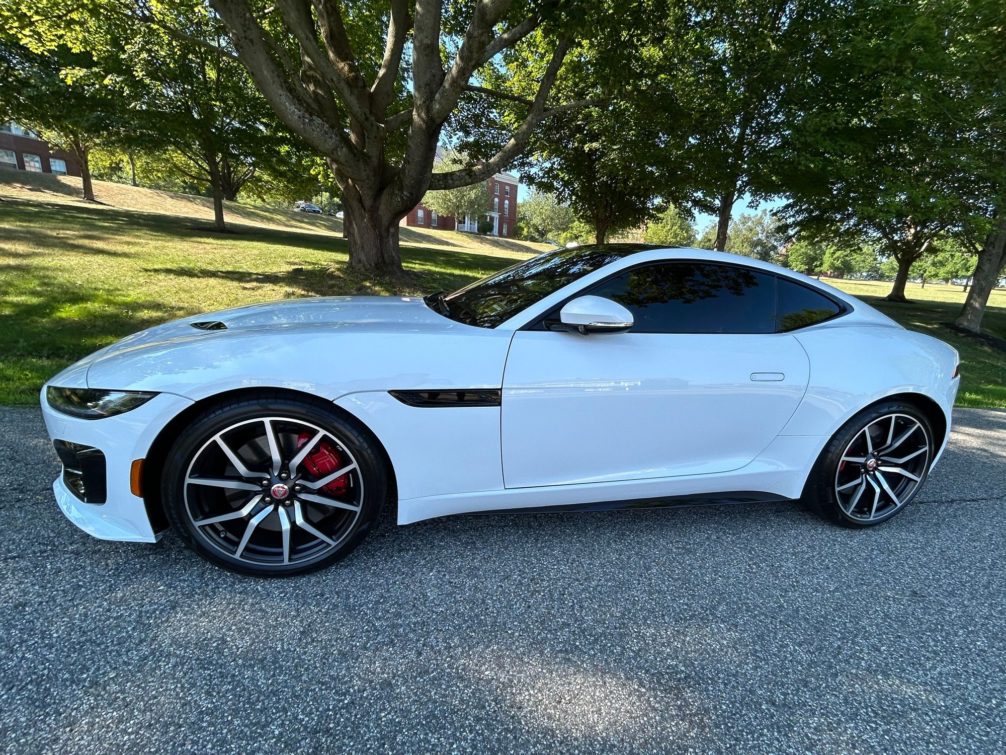After 5 months of searching, I found this 2023 with only 2200 miles on it and located in Arkansas.  Had the exact color combo I was looking for and the Maelstrom rims were a must have.  After 2 previous R's and an SVR, this will be my final F-Type.