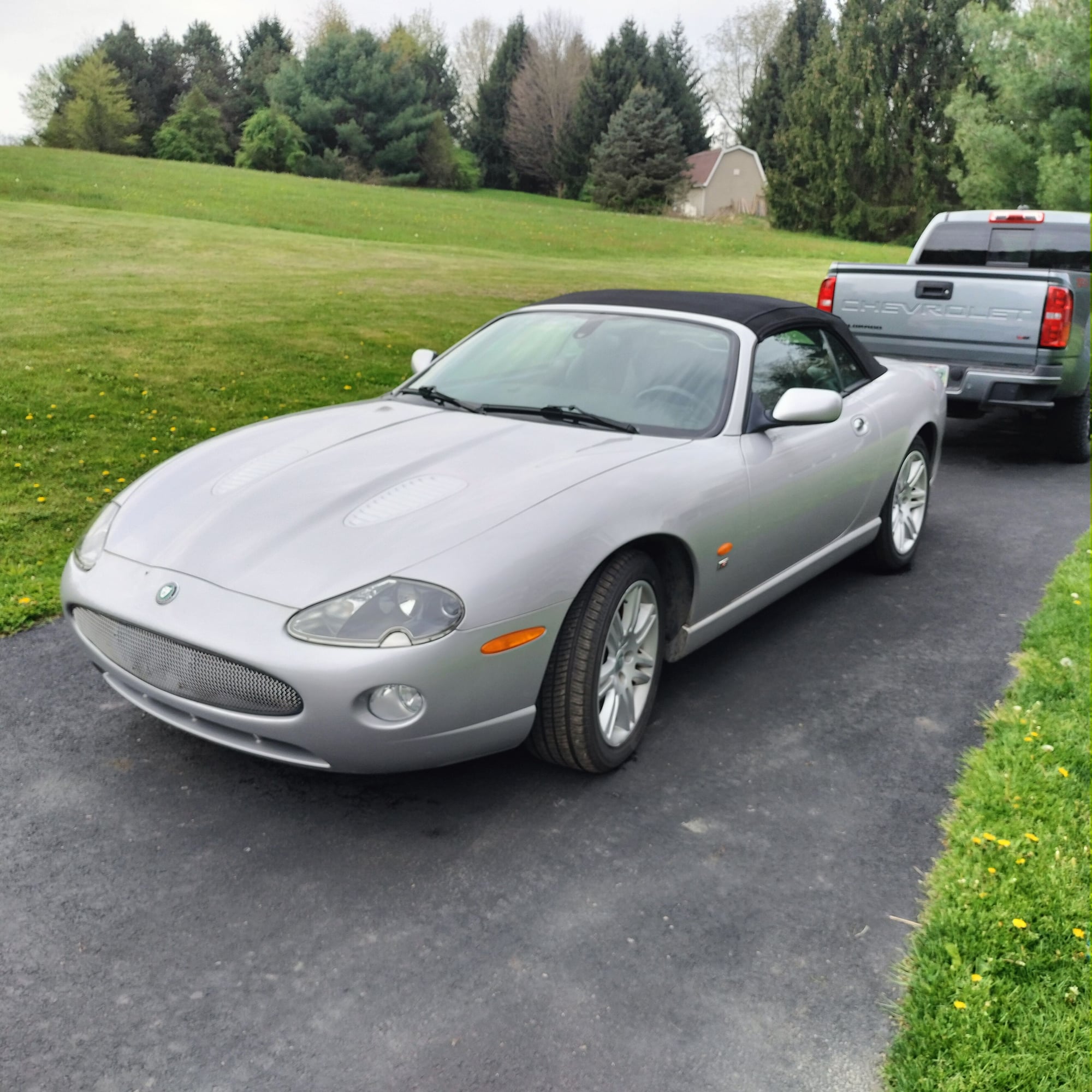 2005 Jaguar XKR - Well maintained 2005 XKR - Used - VIN SAJDA42B353A43004 - 92,500 Miles - 8 cyl - 2WD - Automatic - Convertible - Silver - Cleveland Area, OH 44266, United States