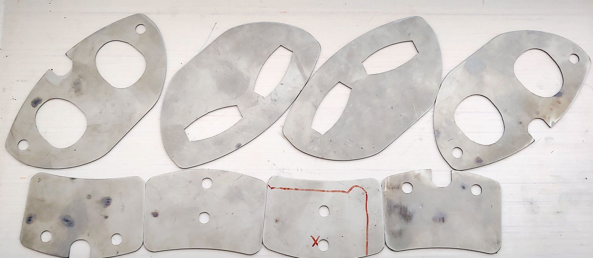 XFR Titaninum Brake Shims .050