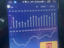 Jaguar XK Tesla Screen EQ