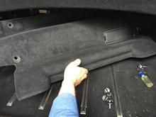 5. Now the battery cover can be removed.