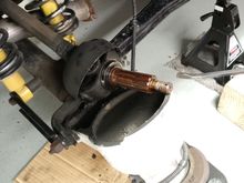 You can tell the Kroil creeped through the splines.
