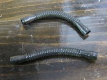 These are the two flex lines that I had to cut to get to the check valve