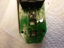 two large silver spots are my first solder